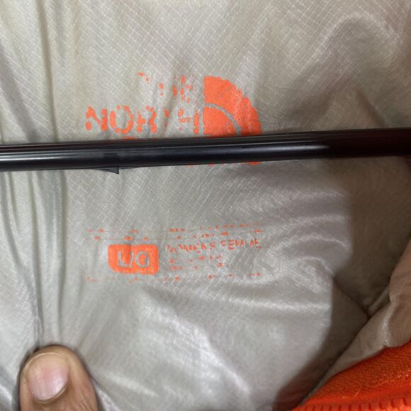 North Face ThermoBall Jacket Womens Large Quilted Insulated Lightweight Zip - Picture 8 of 15